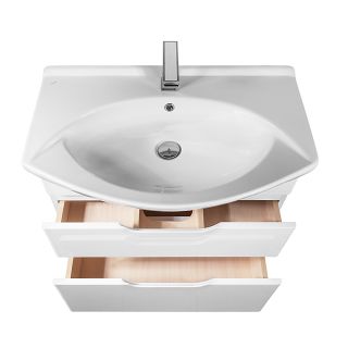 Dreja Тумба Laguna Plus 85, белый лак